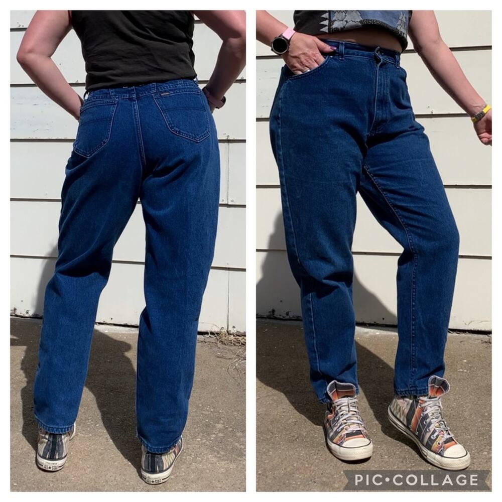 Vintage 90s Riders high rise taper ankle mom jeans 31" Waist
